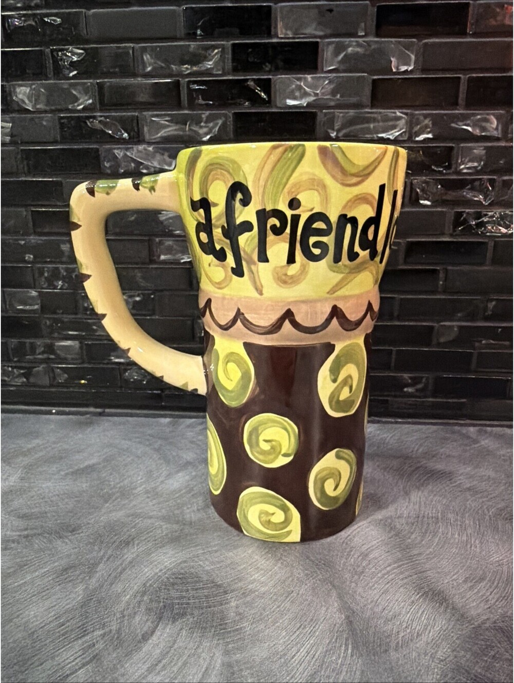 Laura Kirkland for Glory Haus "A Friend Loves At All Times" Coffee Mug Cup